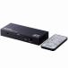  Elecom DH-SW4KP41BK HDMI переключатель ввод порт число :4 мощность порт число :1 4K60Hz(18Gbps),HDCP2.2 соответствует 