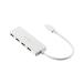  Elecom U2HC-H040WH Type-C ступица USB2.0 USB-A ×4 автобус энергия compact тонкий ( USB-C порт установка MacBook mac Surface Windows iPhone