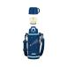  Thermos фляжка вакуум изоляция 2 way бутылка 0.8L/0.83L темно-синий голубой прямой .. стакан имеется детский посещение детского сада посещение школы FJJ-802WF NB