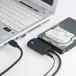 掠ץ饤 SATA-USB3.0Ѵ֥ USB-CVIDE3 SATA&minus;USB3.0Ѵ֥ 2.53.5ɥ饤ξб