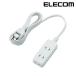  Elecom ответвление swing штекер 3 выход 2m белый T-S02N-2320WH