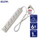 (10�Z�b�g) �G���p(ELPA) �d���^�b�v �����v���X�ʃX�C�b�` AC6�� �R�[�h��1m WLS-610EB(W)