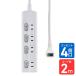 �G���p(ELPA) �d���^�b�v �ʃX�C�b�` AC 4�� �R�[�h�� 2m WLK-42(W)