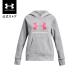 [50%OFF] официальный Under Armor UNDER ARMOUR Kids девушки тренировка UA соперник флис Bick Logo принт Phil f-ti-1381678