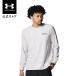 [30%OFF] официальный Under Armor UNDER ARMOUR мужской UAmochi беж to задний графика длинный рукав футболка тренировка футболка 5000 6001511