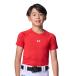  официальный Under Armor UNDER ARMOUR Kids UA нагрев механизм комфорт fitido Short рукав вырез лодочкой рубашка Baseball нижняя рубашка 6012724