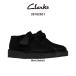 CLARKS( Clarks ) мужской Trek ska uto обувь гонки выше черный n задний кожа Trek man Logo casual TREK SCOUT 26182501