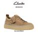 CLARKS( Clarks ) мужской to- Hill гонки спортивные туфли гонки выше обувь толщина низ ребра подошва темный Sand Brown n задний TORHILL LACE 26184418
