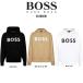 HUGO BOSS( Hugo Boss )f-ti- Parker футболка тянуть over Logo большой размер мужской Sullivan 50496661