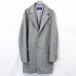 item s Urban Research ITEMS URBAN RESEARCH Пальто Честерфилд кнопка останавливать длинный рукав шерсть × поли × акрил и т.п. 40. серый мужской 