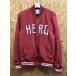 Bershka bell shukaS size men's blouson jacket with cotton dot button britain character print long sleeve polyester 100% red red 