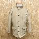 JUNKO CLASSIC JUNKO KOSHINO Jun ko Koshino M men's cotton inside jacket dot button × Zip stop .. hood long sleeve - beige khaki series 