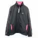 [ новый товар ]FILA BIELLA ITALIA filler M мужской жакет блузон флис подкладка Logo вышивка точка кнопка × Zip длинный рукав черный × розовый 