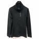  Under Armor UNDER ARMOUR тонкий Zip выше cut and sewn жакет блузон длинный рукав полиэстер × полиуретан S чёрный женский женщина 