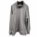  Nike NIKE джерси спортивная куртка Zip a штекер Ran длинный рукав с высоким воротником Logo вышивка поли 100% XL LL серый серый × чёрный × белый мужской 