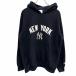  Major League Baseball [ новый товар ] флис Parker тянуть over New York yan ключ Sprint длинный рукав поли 100% M темно-синий мужской 
