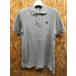 NIKE Nike S мужской рубашка-поло олень. . one отметка вышивка cut and sewn длинный tail боковой разрез короткий рукав хлопок 100% Heather серый . серый 