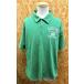 U.S. COLLEGE - 3L мужской рубашка-поло cut and sewn колледж принт рукав . цифра большой размер king-size короткий рукав хлопок 100% зеленый зеленый цвет 