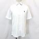  Polo bai Ralph Lauren Polo by Ralph Lauren рубашка-поло футболка ткань Logo вышивка короткий рукав длинный tail одежда хлопок 100% S белый мужской мужчина 