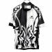  world Elite World Elite Zip выше cut and sewn рубашка велосипед велоспорт la gran короткий рукав поли 100% L черный чёрный × белый мужской 