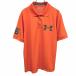  Under Armor UNDER ARMOUR рубашка-поло вышивка Logo цифра короткий рукав карман нет поли 100% M (MD) orange orange × серый темно-синий мужской 