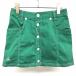  Le Coq s Porte .f Golf коллекция мини-юбка передний кнопка останавливать хлопок ×rek cell × полиуретан 7 номер S зеленый зеленый женский 