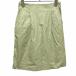 MASTERS Golf несколько тонкий юбка сетка. внутренний шорты имеется колено длина одноцветный талия резина хлопок 100% XL LL (13) зеленый женский 