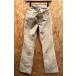 GAP Gap size 4R lady's flare pants corduroy boots cut long plain Zip fly cotton × polyurethane .-ju