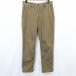  Christian Ora -niCHRISTIAN ORANI pants tapered cotton × polyester × polyurethane 76 Brown khaki series lady's ( men's?)