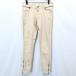 ZARA BASIC Zara Basic 6 женский обтягивающий брюки конический стрейч кромка Zip хлопок × полиуретан бледный orange оттенок бежевого 