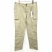 lies[ new goods ]Liesse somewhat thin cargo pants tapered plain Zip fly long cotton 100% 4 green beige khaki series lady's woman 