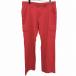  Under Armor UNDER ARMOUR немного тонкий широкий брюки-карго стрейч распорка нейлон × полиуретан 85 красный красный мужской 
