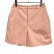 [ новый товар / перевод есть ]SNIDEL юбка-брюки брюки Short шорты одноцветный хлопок × нейлон × полиуретан S (0) розовый оттенок бежевого женский 