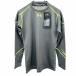  Under Armor [ новый товар ]UNDER ARMOURp Ractis рубашка футболка длинный рукав поли 100% YXL(160) серый серый × желтый × желтый зеленый Junior Kids 