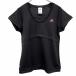  Adidas adidas футболка обтягивающий Fit Logo принт короткий рукав спорт полиэстер 100% XL LL (OT) черный чёрный × Pink Lady -s