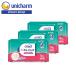 lai свободный удобно влажные салфетки мягкость толстый 72 листов ×3 пакет Uni * очарование официальный магазин 