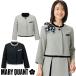  Mary Quant воротник-стойка жакет M43371 M43372 короткий . минут рукав стрейч серый черный офис офисная работа одежда прием MARY QUANT. покупка 