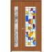  seven Home pure * stained glass door frame attaching parent . door B/J type SHD-B/J color 6 color 