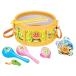  Soreike! Anpanman музыкальные инструменты комплект ( барабан mala rental кастаньеты свисток тамбурин ) Anpanman игрушечные музыкальные инструменты развивающая игрушка симпатичный герой 
