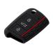  Volkswagen ключ покрытие силикон VW Golf 7* Passat * Beetle защита черный 