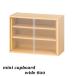  cupboard low type . door Mini cupboard width 60cm sliding glass desk wooden figure case CP6044