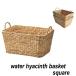  basket storage basket stylish HC-008 water hyacinth basket laundry storage basket case clothes Western-style clothes display 