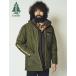 WOODS официальный боа капот лучший имеется 3WAY стеганый полупальто мужской женский уличный 