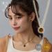  натуральный камень колье хирургический нержавеющая сталь Power Stone 18K 18 золотой Tiger I futoshi . цепь присоединение .. нет 316L женский металл аллергия соответствует uniuni NX-76