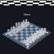  шахматы высококлассный crystal стекло super прекрасный 25×25cm модный на битва игра 2 человек checkmate Poe n Queen Night King . палка белый чёрный прозрачный начинающий ребенок sia122