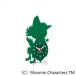 MOOMIN Silhouette тросик подставка Mini класть часы snaf gold KC-5082