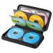  Sanwa Supply DVD*CD полужесткий чехол 96 шт. входит черный FCD-WL96BK
