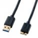  Sanwa Supply USB3.0 микро кабель A-MicroB 1m KU30-AMC10BK
