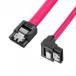  Sanwa Supply внизу L type серийный ATA3 кабель 0.3m TK-SATA3-03SL