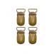 INAZUMA Inazuma подтяжки металлические принадлежности 15 мм 4 штук античный Gold AK-11-15AG